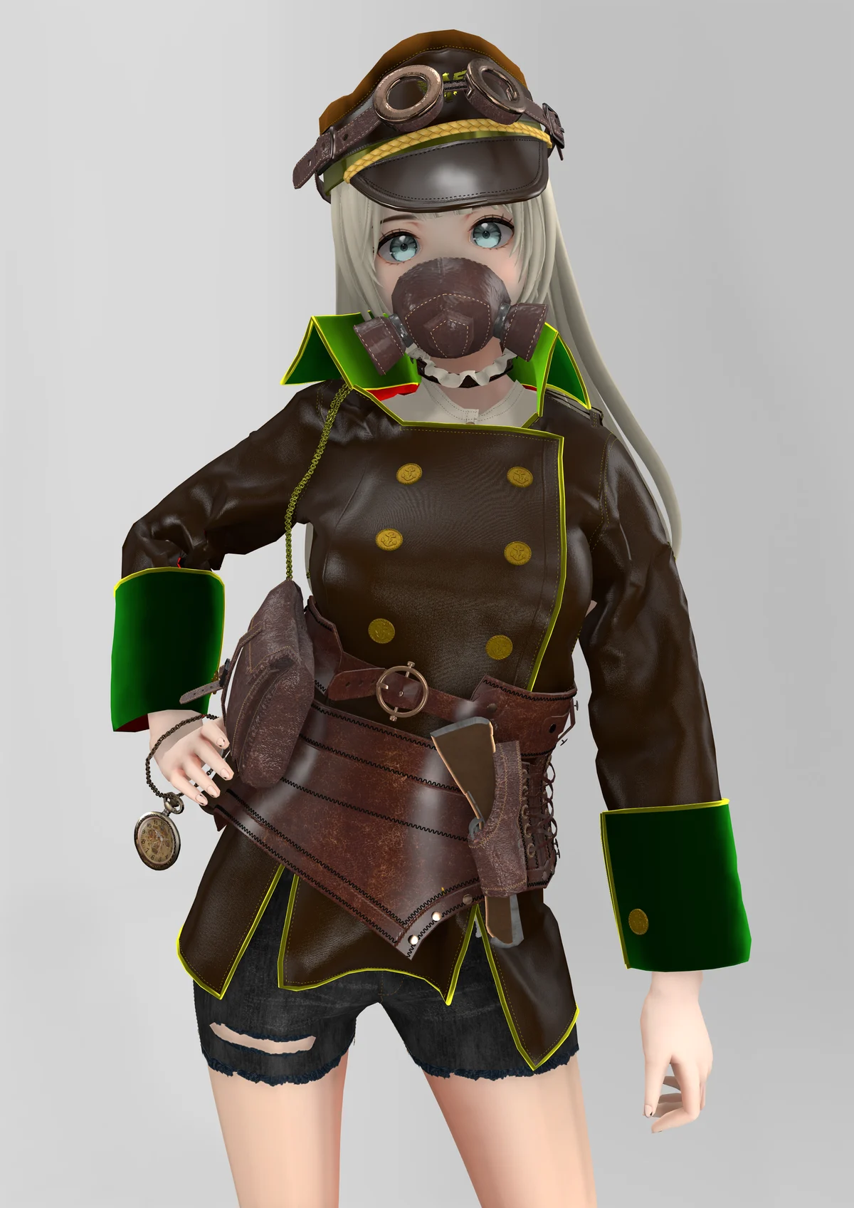 軍服×スチームパンク