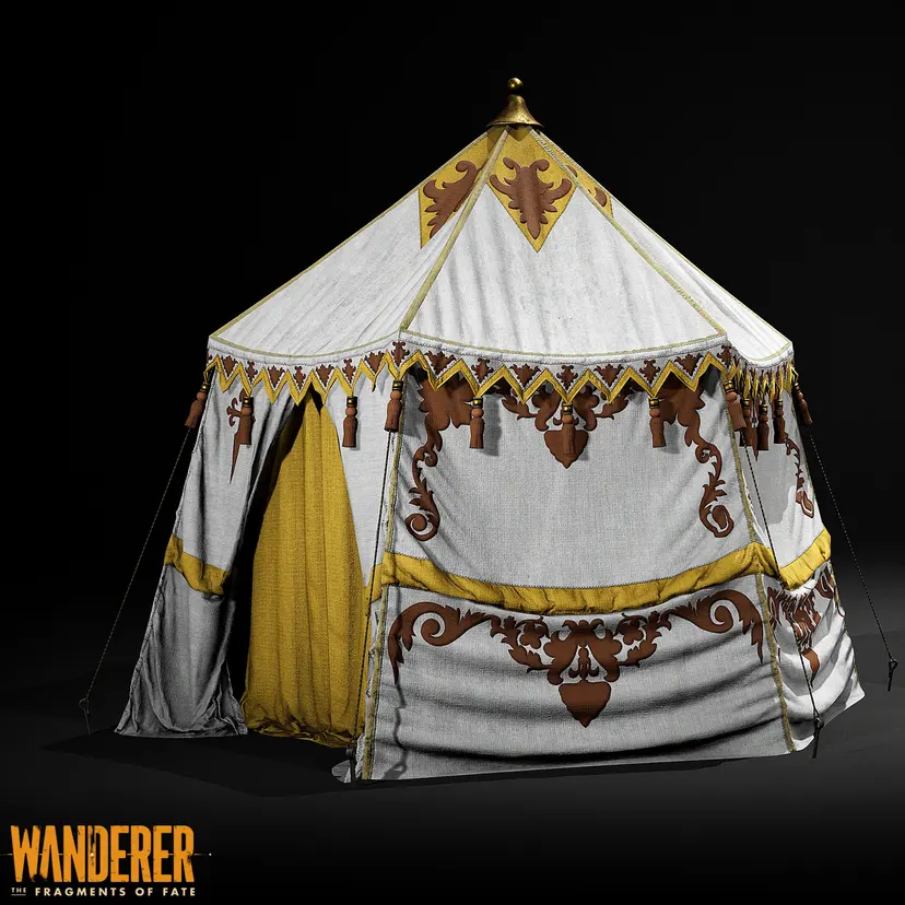 Realistic Tent Simulation for Wanderer: The Fragments of Fate