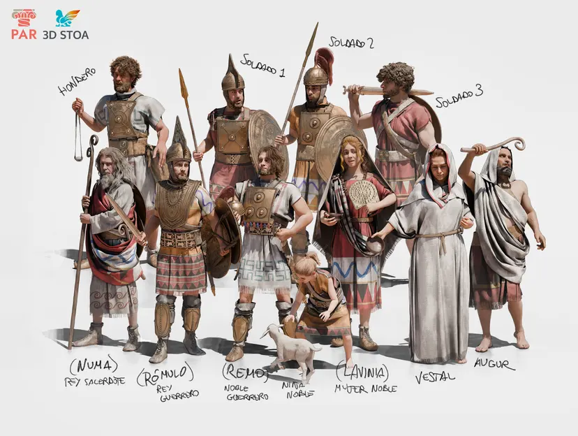 Bringing Ancient History to Life with Marvelous Designer: An Interview with Pablo Aparicio Resco