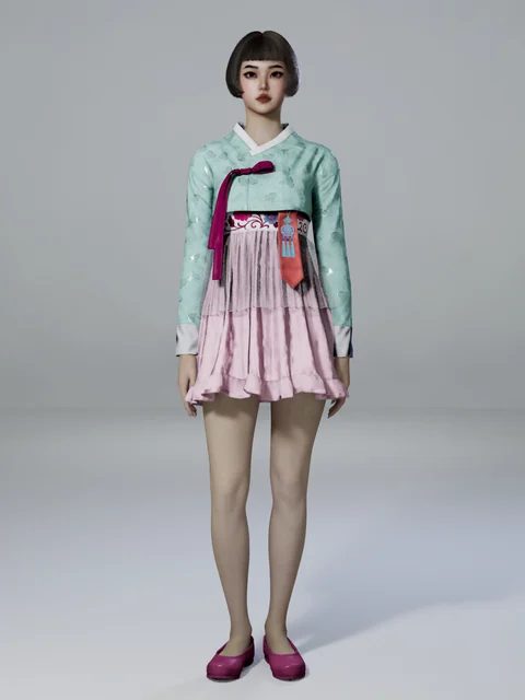 Spring Memory Hanbok — Anescire
