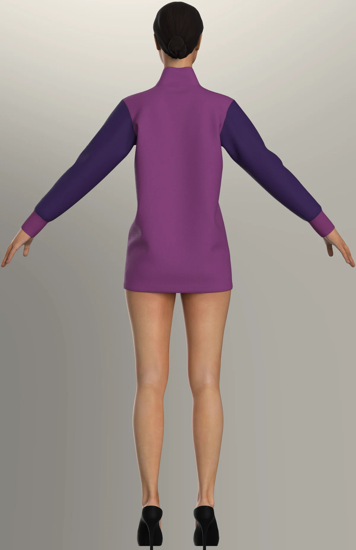 Zip up Sweat | 3D Model - CONNECT