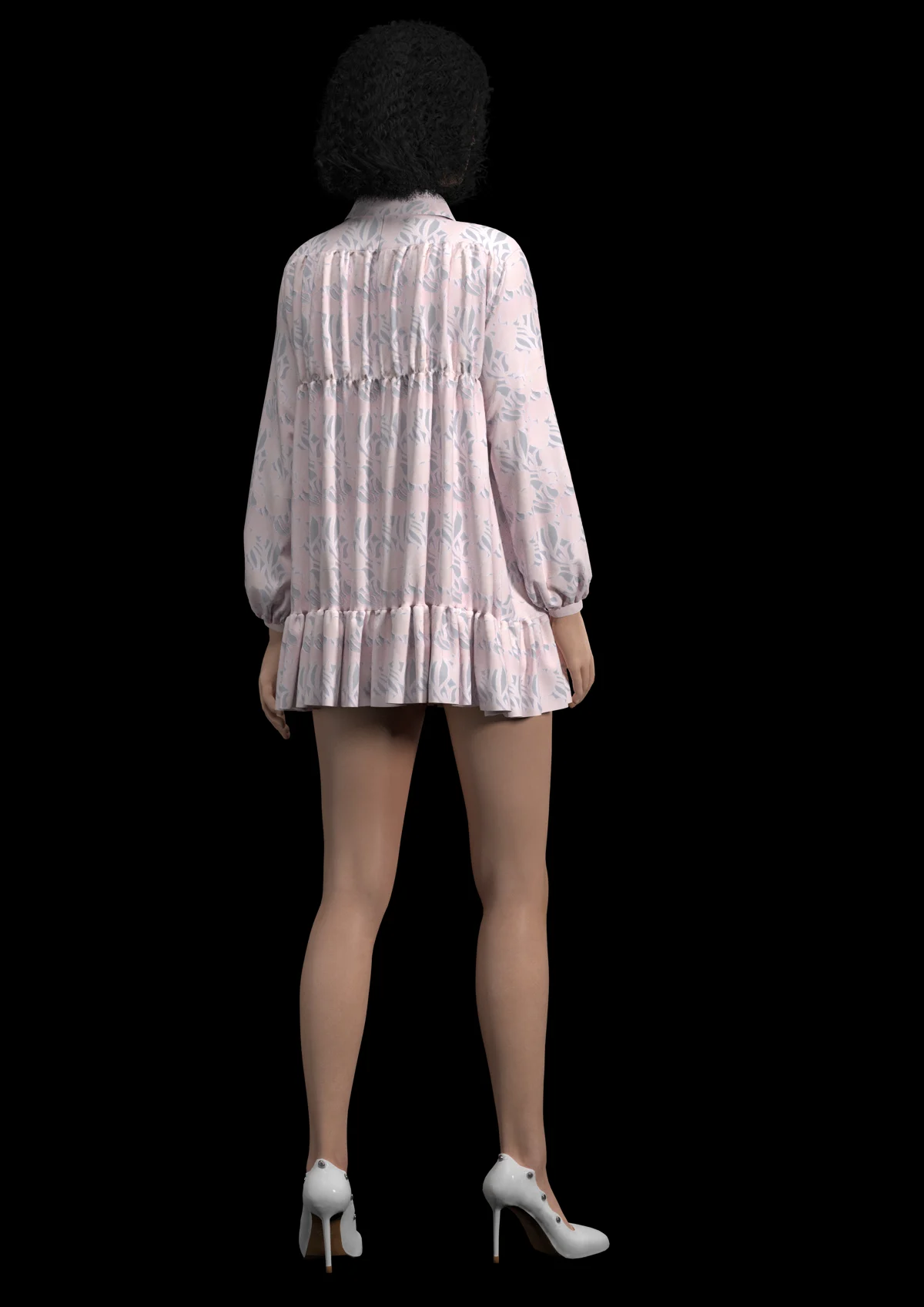 Flare top | 3D Model - CONNECT