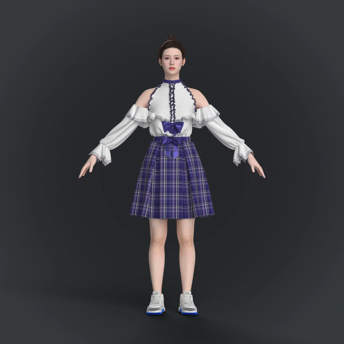 school uniform | 3D Model - CONNECT