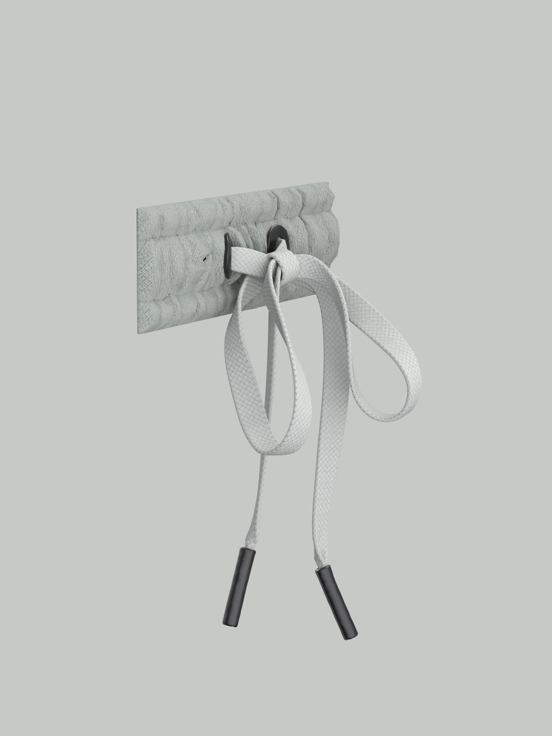 Pants draw string-flat cord | 3D Model - CONNECT