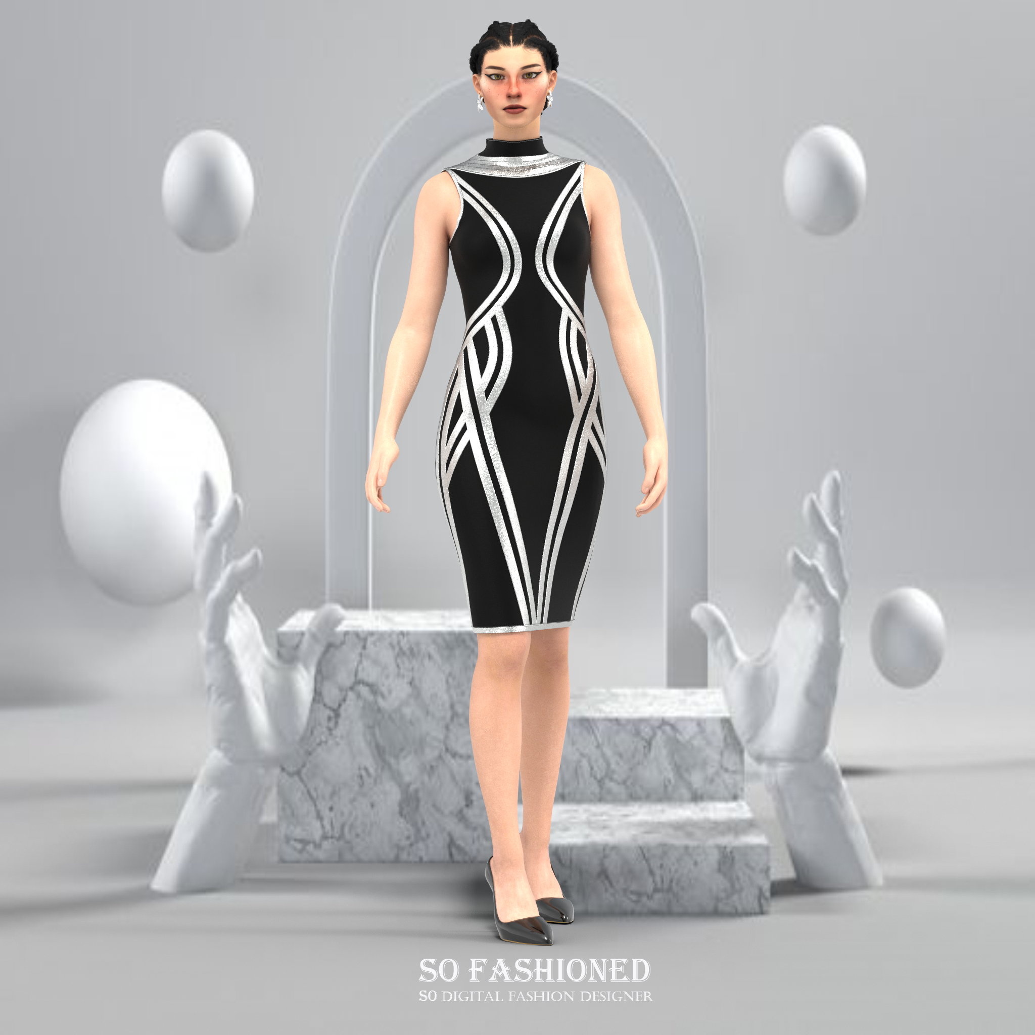 Futuristic dress