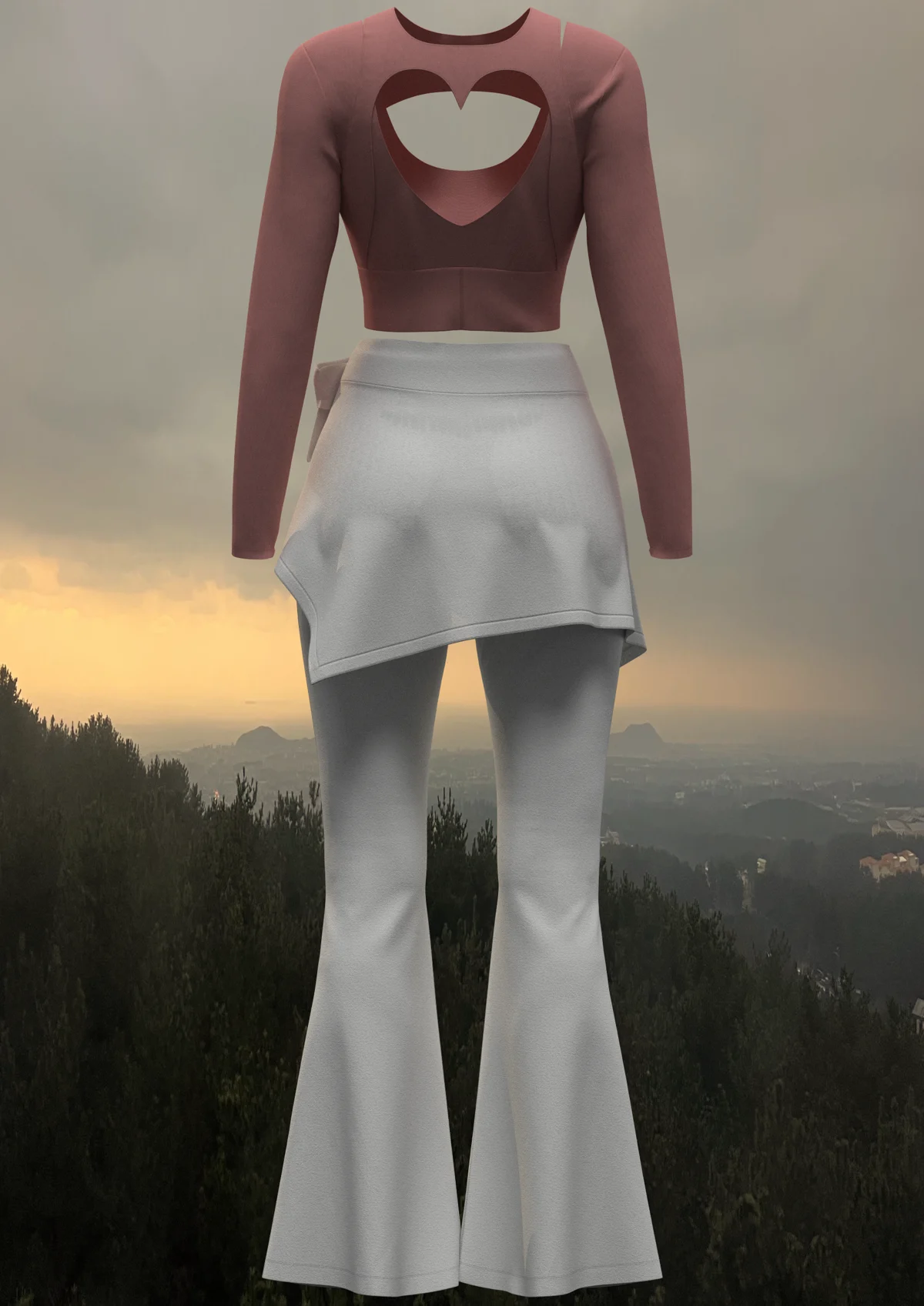 Athleisure_top and bottom SET | 3D Model - CONNECT