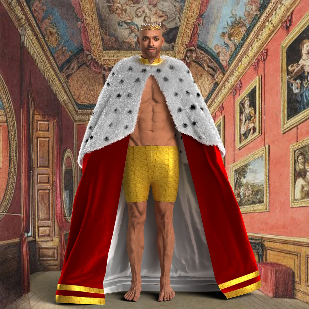 king's Robe | 3D Model - CONNECT