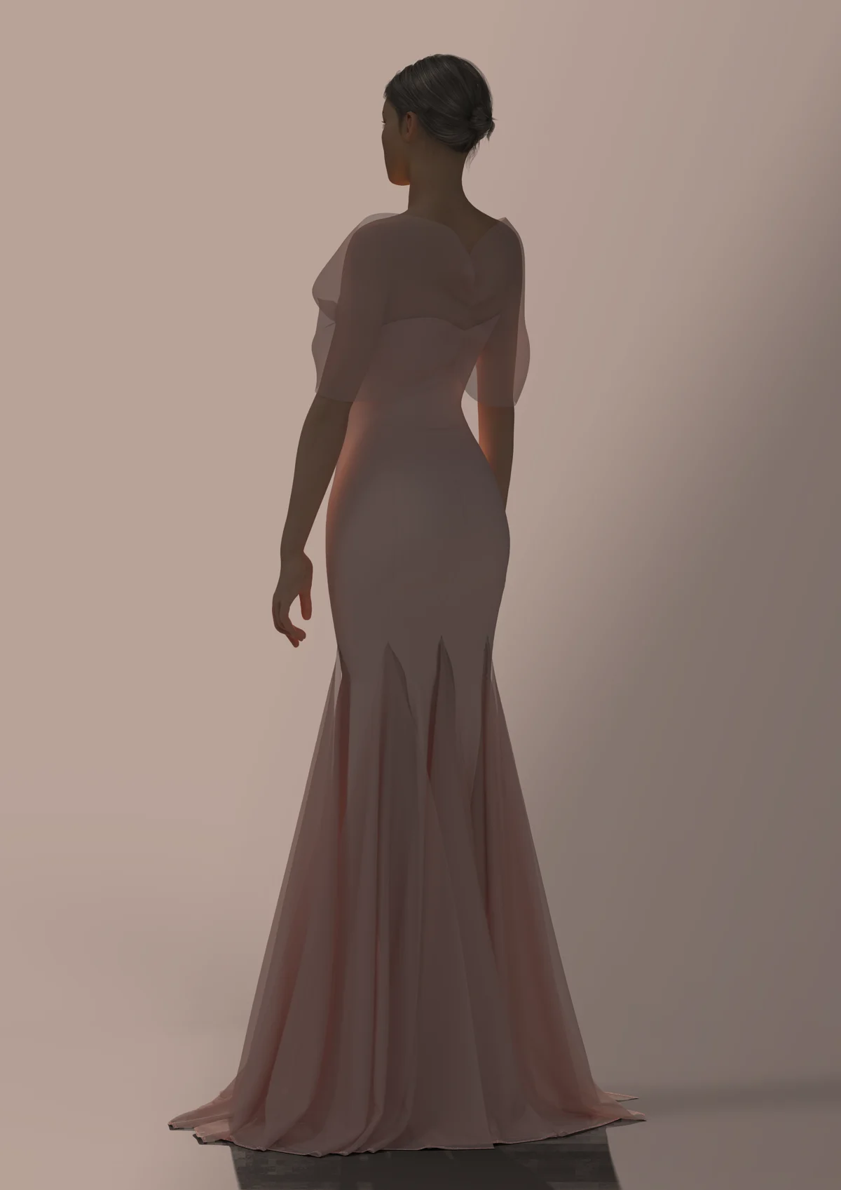 Pink Dress | 3D Model - CONNECT