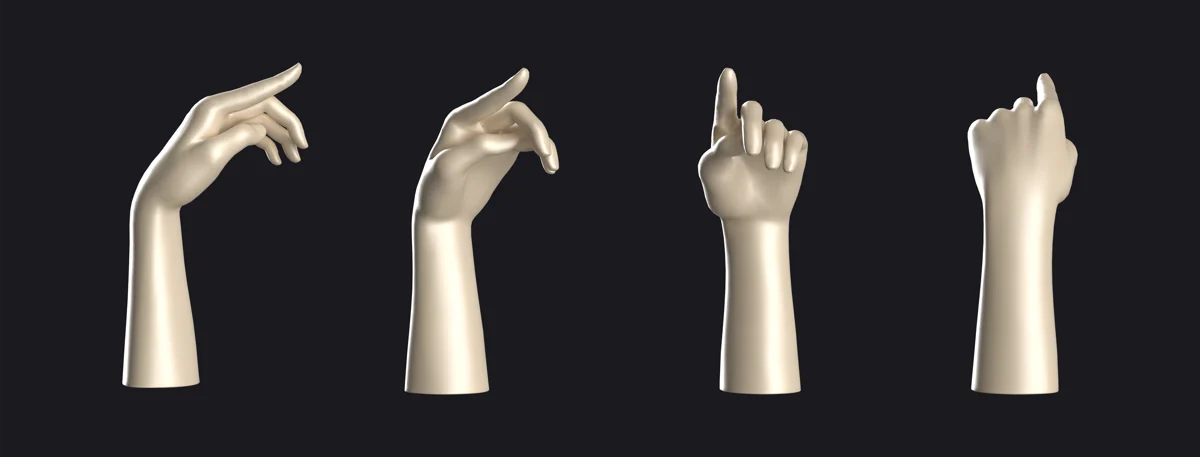 Handform 01 | 3D Model - CONNECT