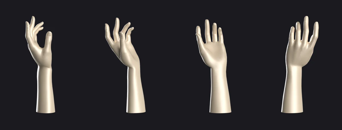 Handform 03 | 3D Model - CONNECT