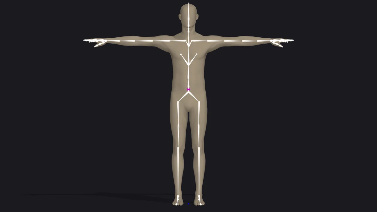 T pose / MV2 | 3D Model - CONNECT
