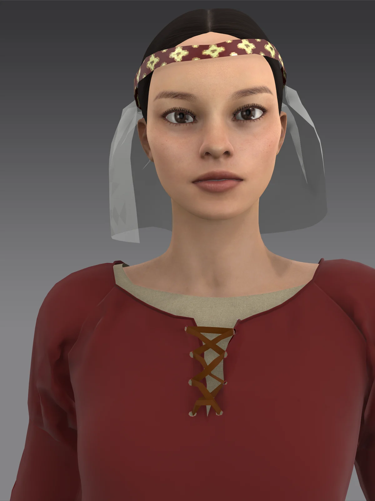 medieval lady in waiting dress Renaissance Noble Lady-in-Waiting Dresses