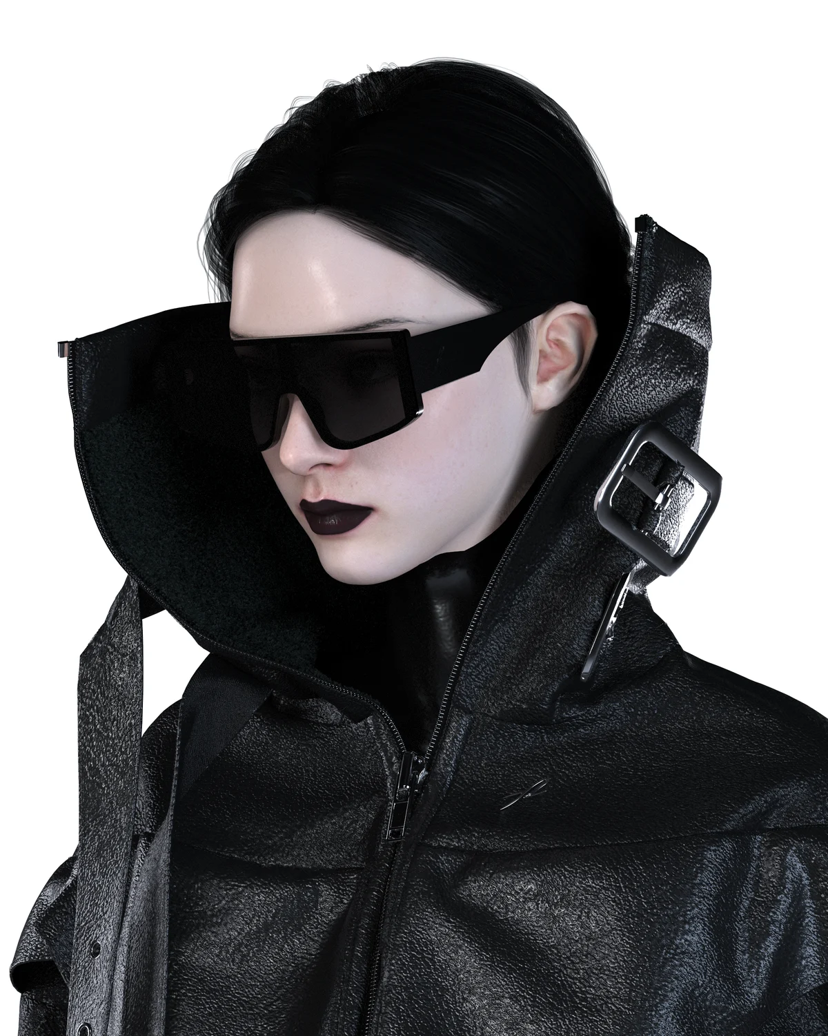 Dritte Sunglasses | 3D Model - CONNECT