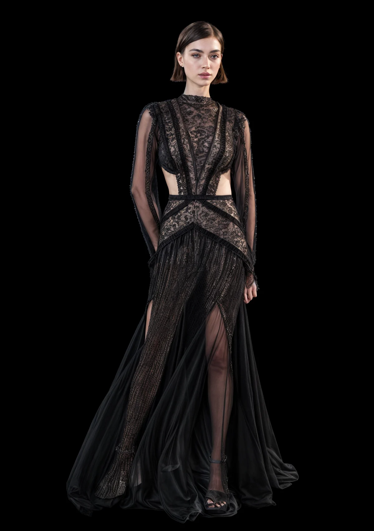lace dress | 3D Model - CONNECT