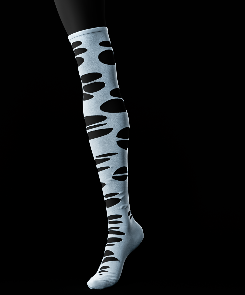 Socks (Ripped) | 3D Model - CONNECT