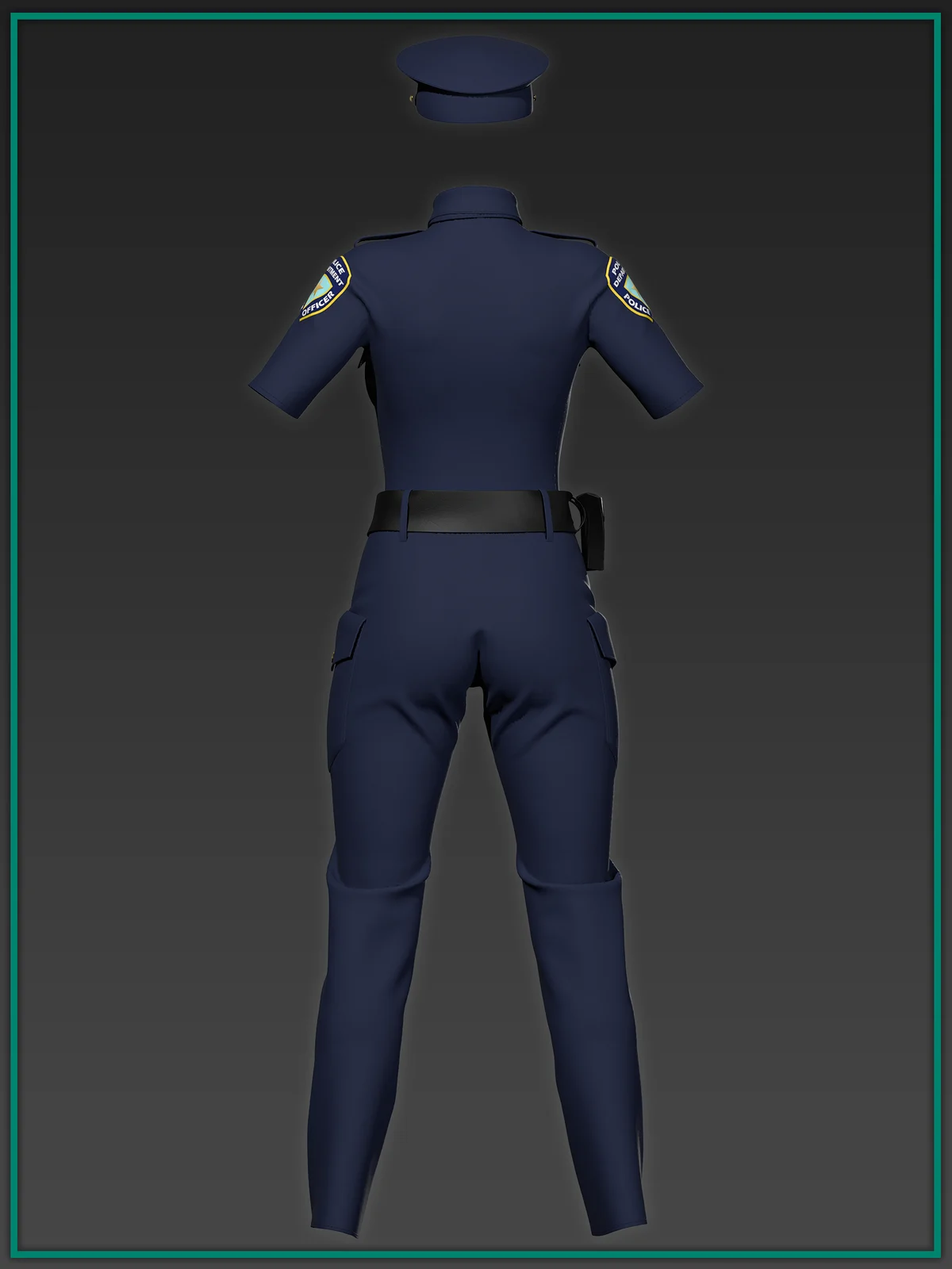 police uniform | 3D Model - CONNECT