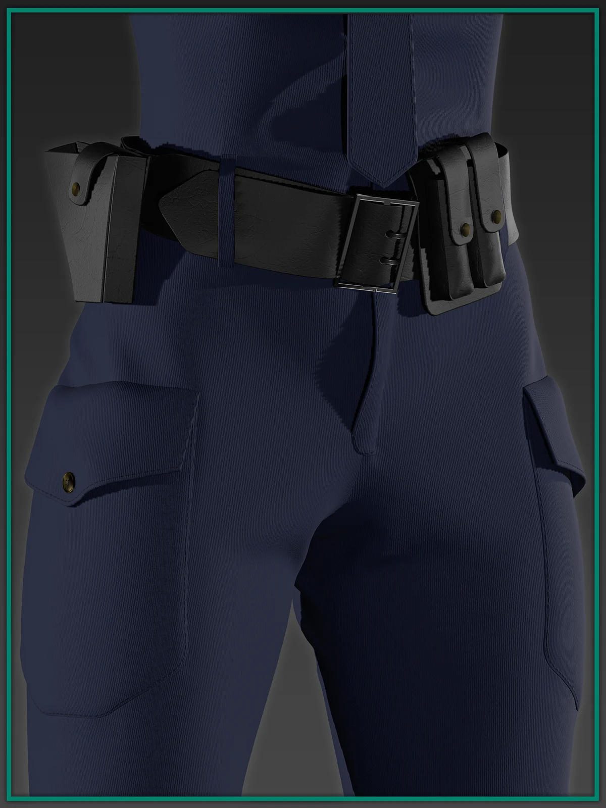 police uniform | 3D Model - CONNECT