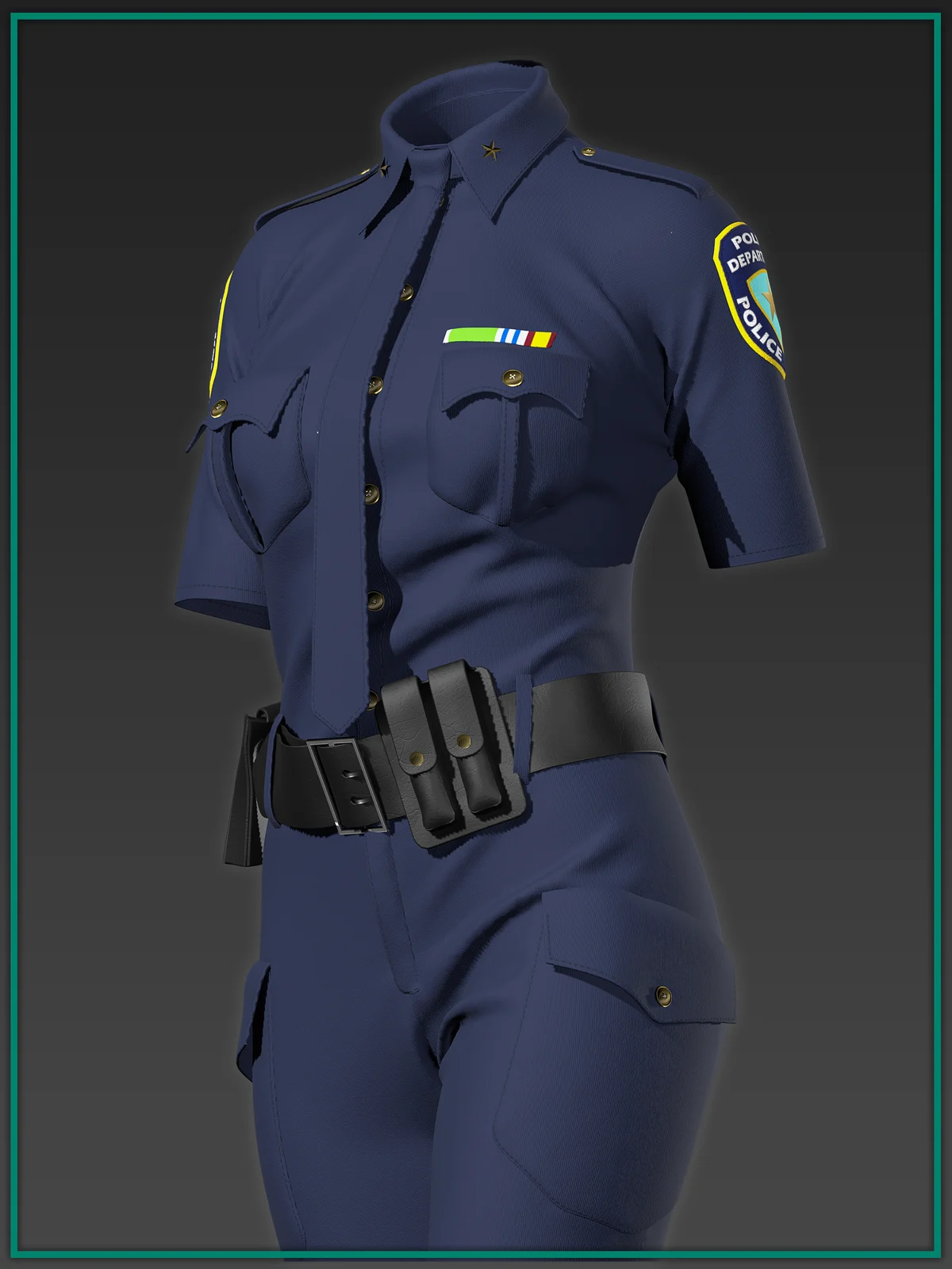 police uniform | 3D Model - CONNECT