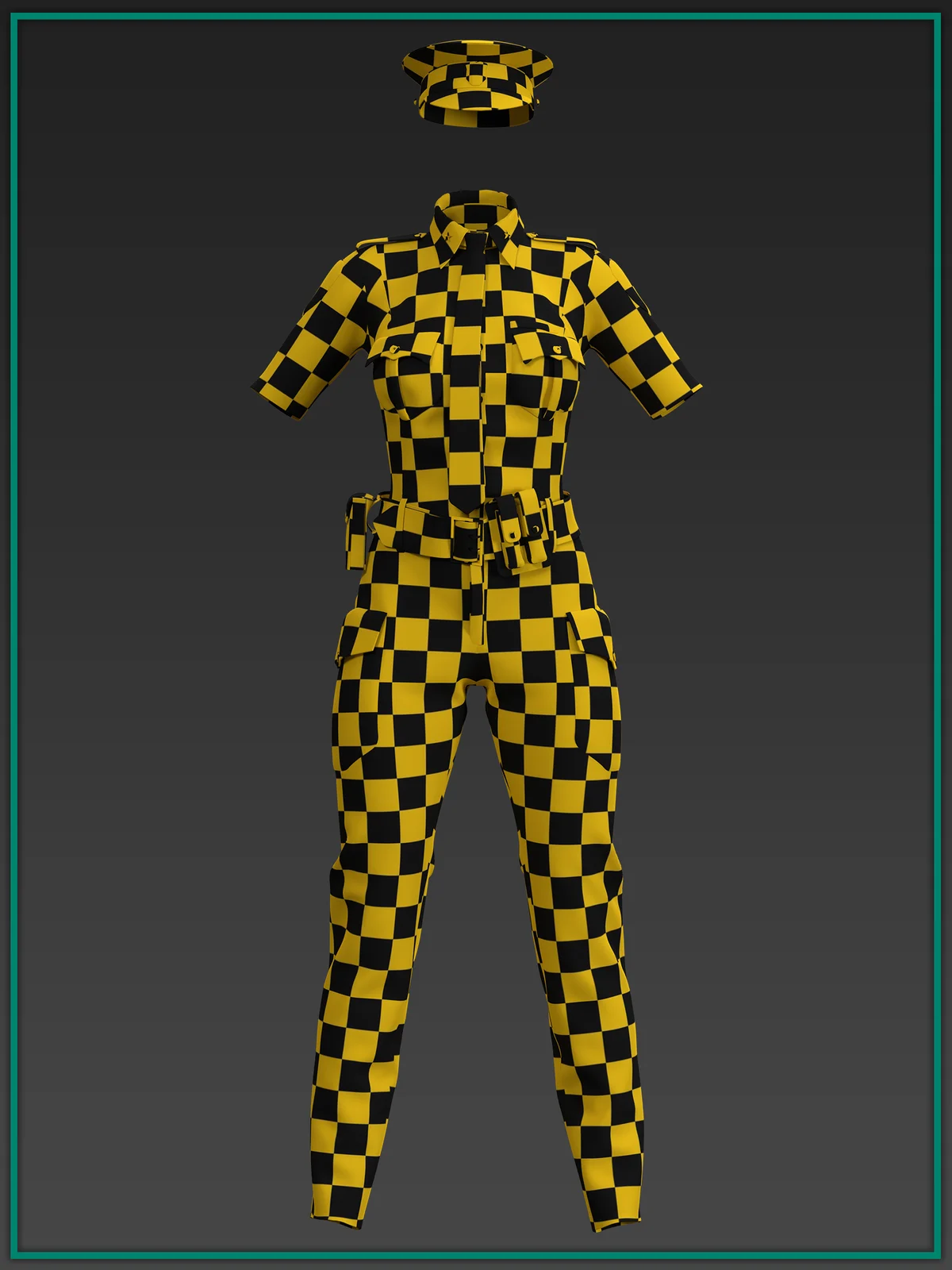 police uniform | 3D Model - CONNECT