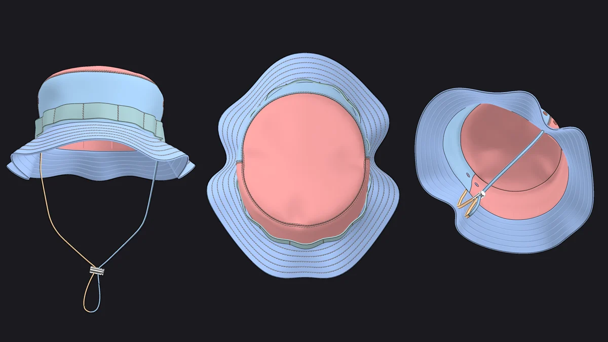 Basic bucket hat №2 / MV2 | 3D Model - CONNECT