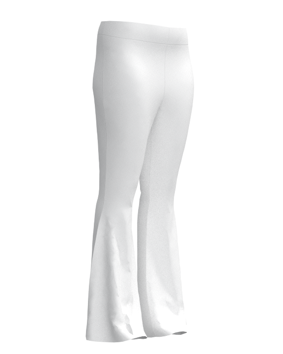 Ladies Flared Trouser Block UK 12 | 3D Model - CONNECT