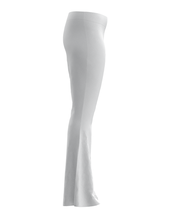Ladies Flared Trouser Block UK 12 | 3D Model - CONNECT