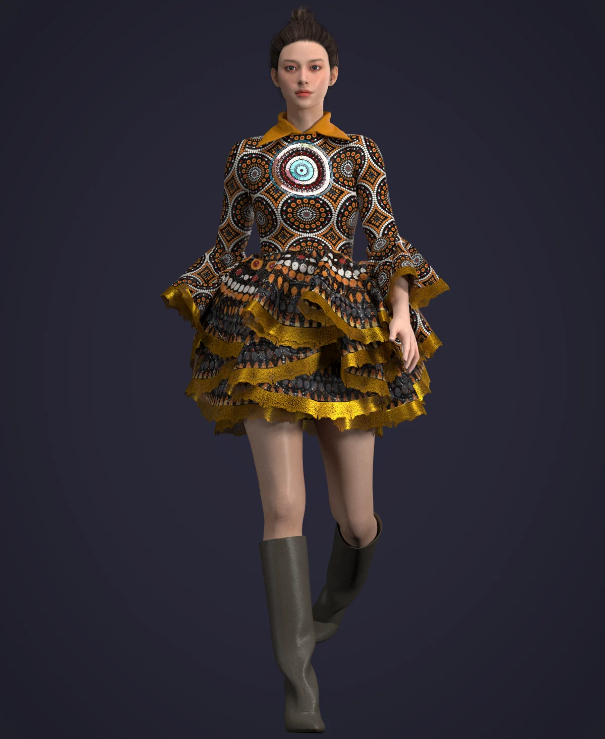 Dress workshop2 | 3D Model - CONNECT