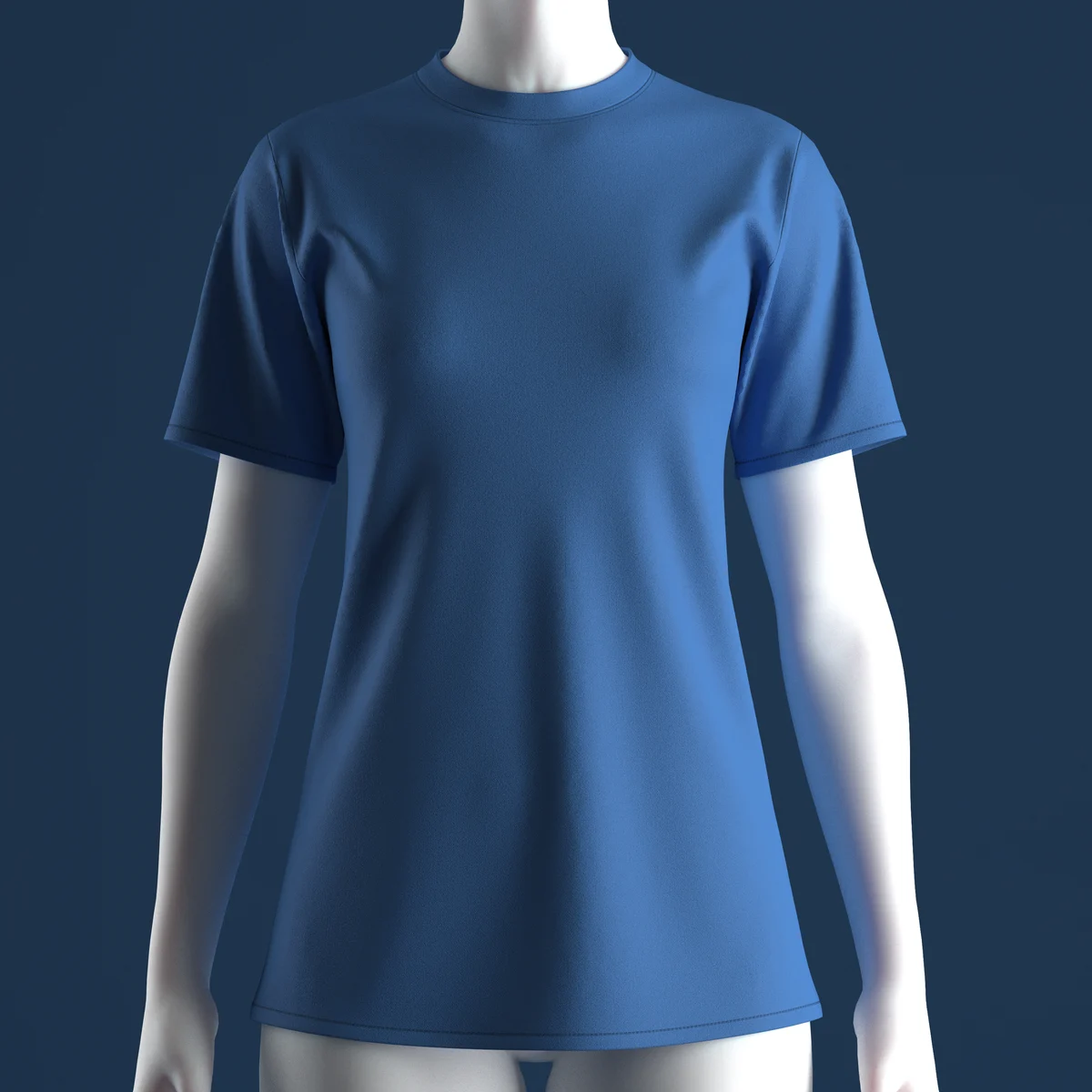 Women T-Shirt | 3D Model - CONNECT