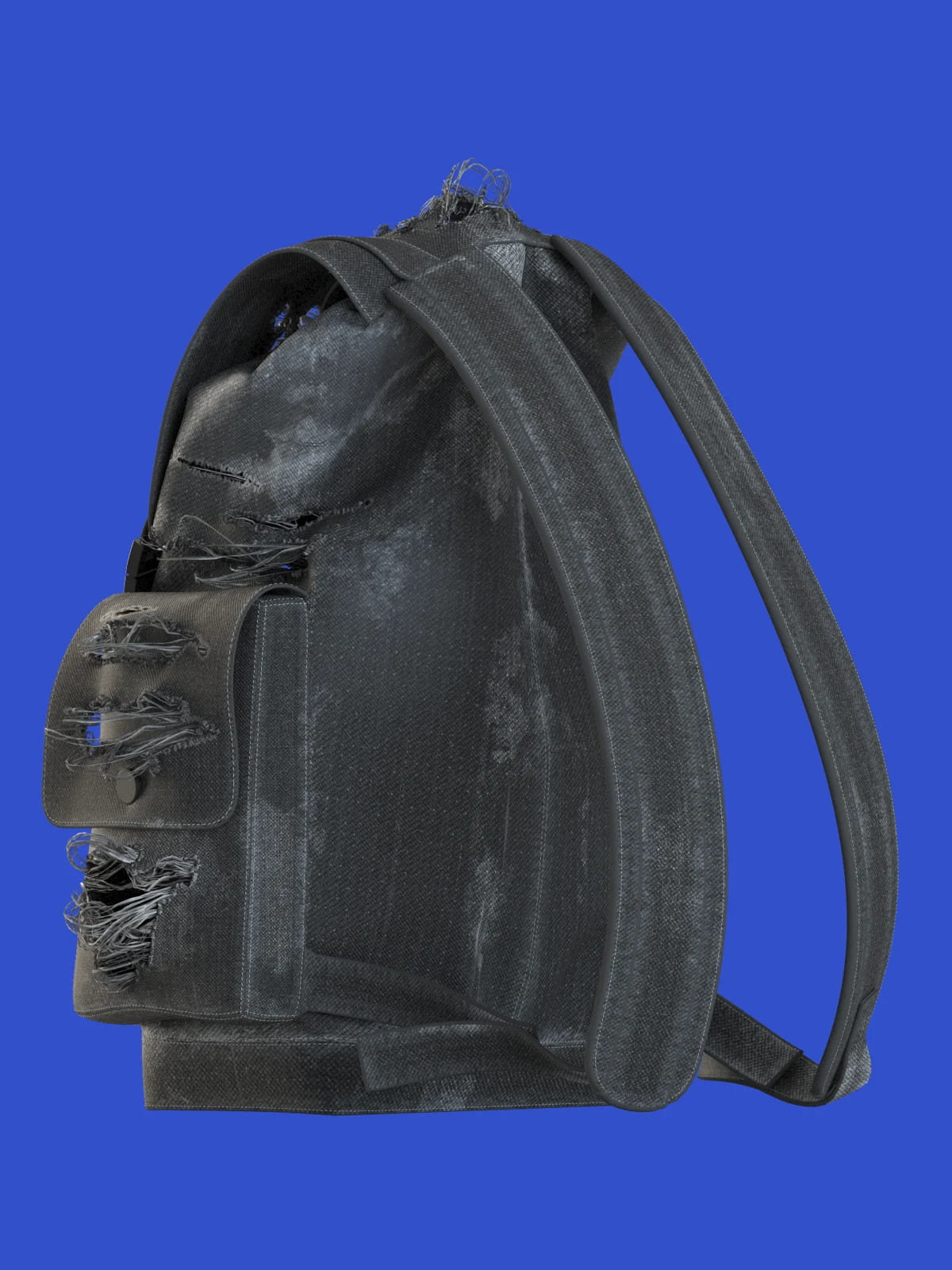 torn/ripped backpack | 3D Model - CONNECT