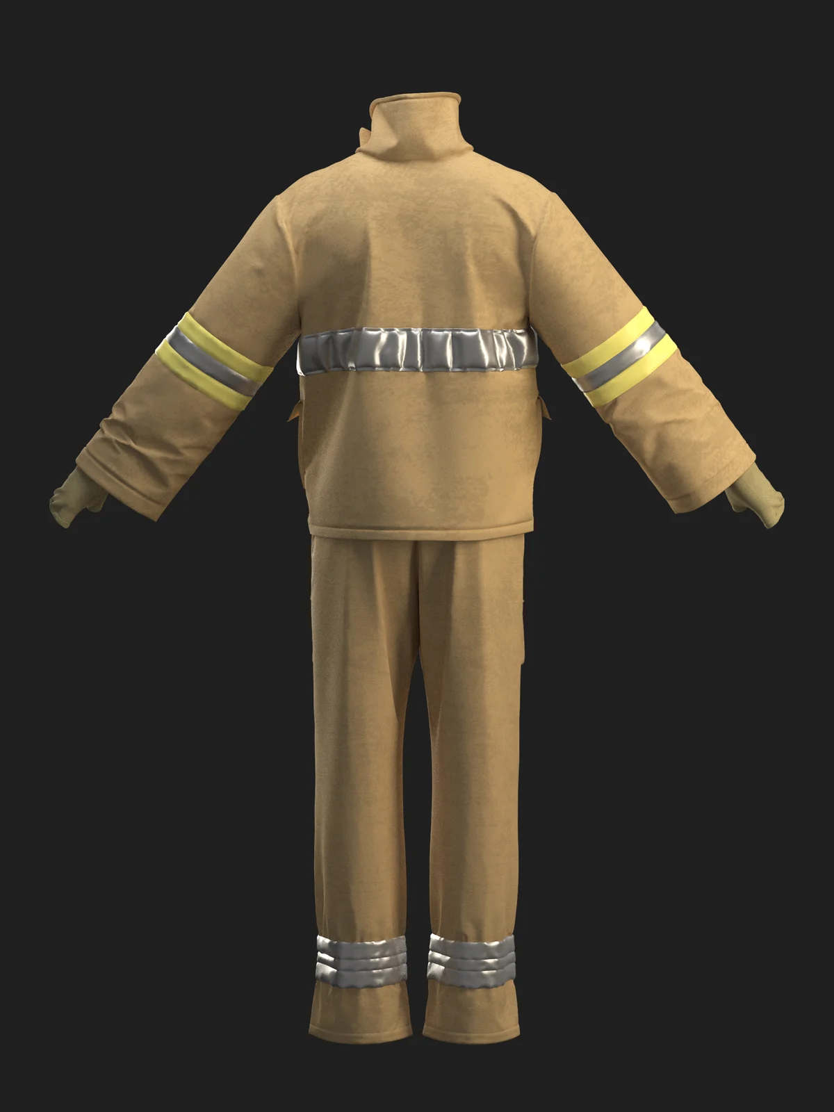 Fireman's Outfit | 3D Model - CONNECT