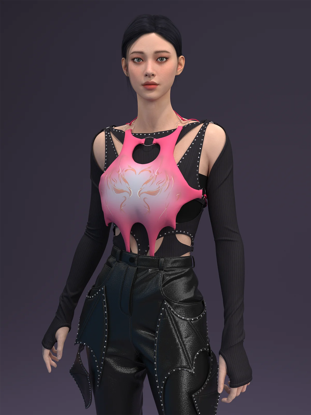 Karina - Aespa - K-Pop Mirror! | 3D Model - CONNECT