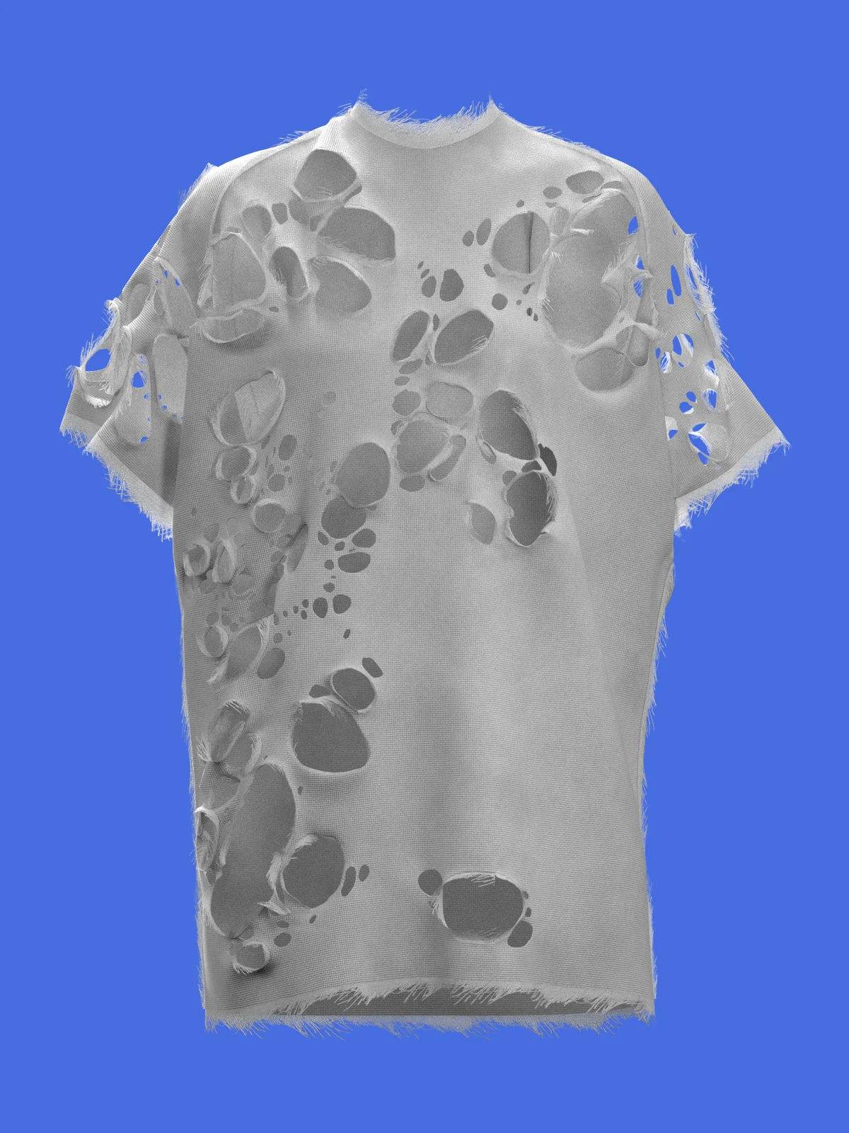 ripped distressed tshirt | 3D Model - CONNECT