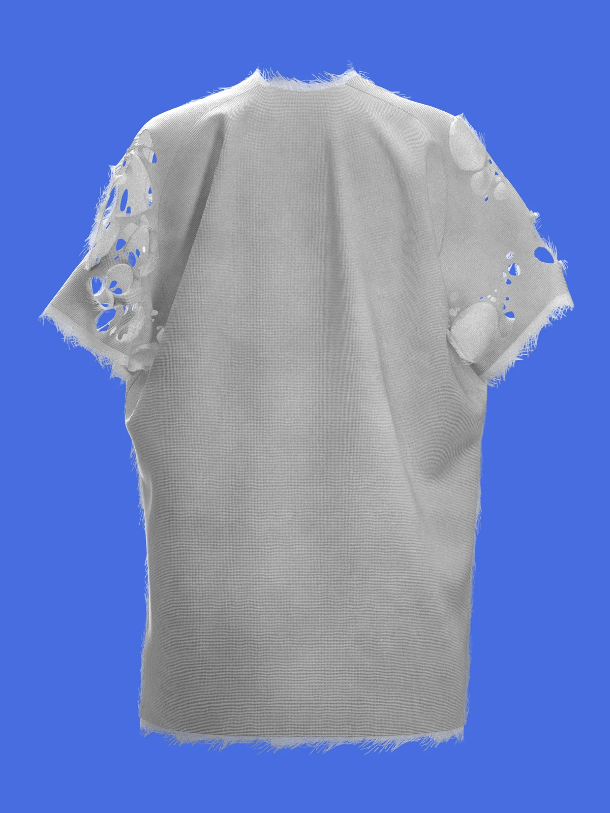 ripped distressed tshirt | 3D Model - CONNECT