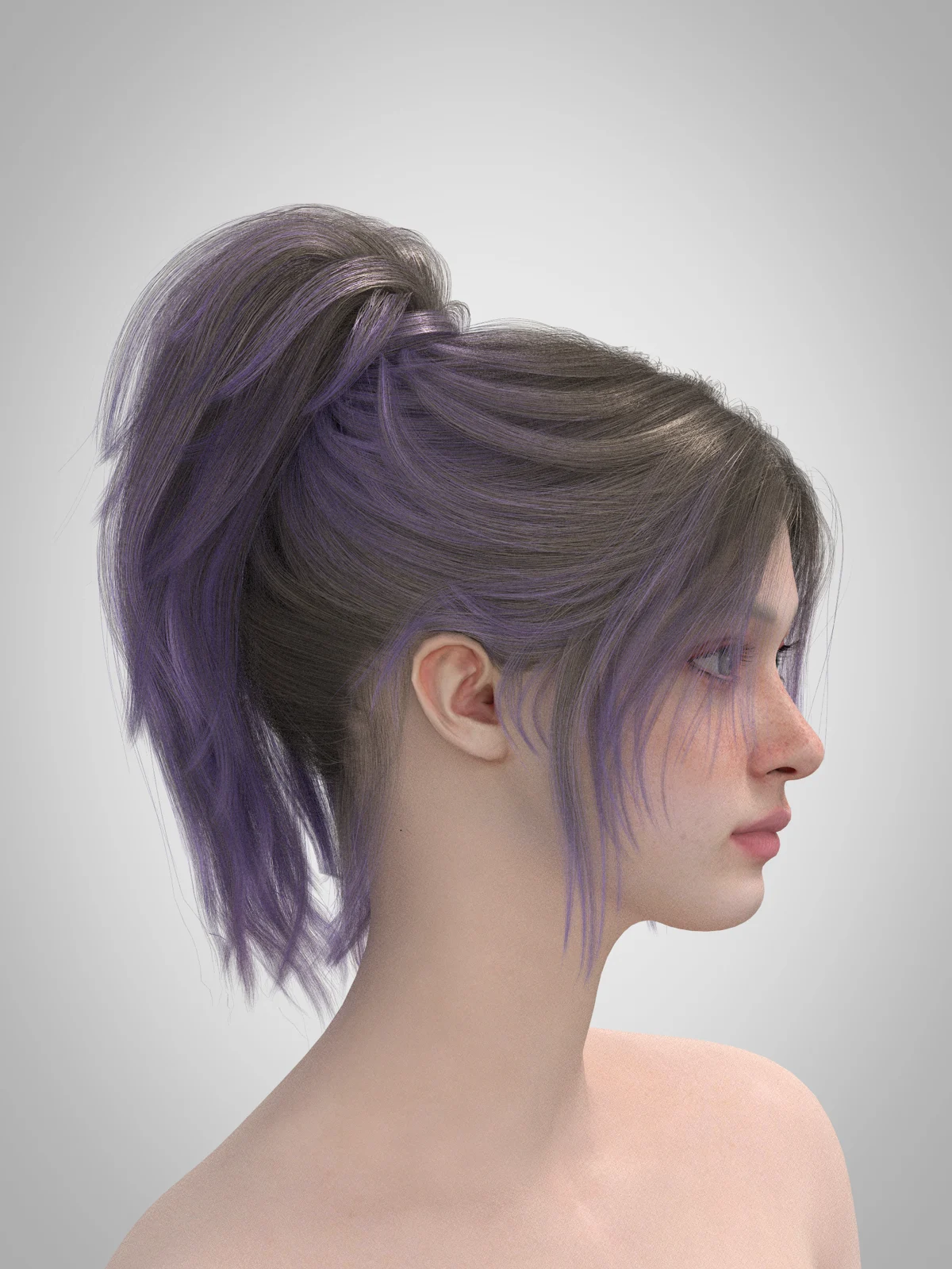 Pony Fall Hair Fall, image size:1200x1599