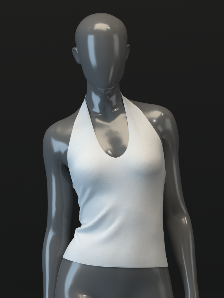Halter Top | 3D Model - CONNECT