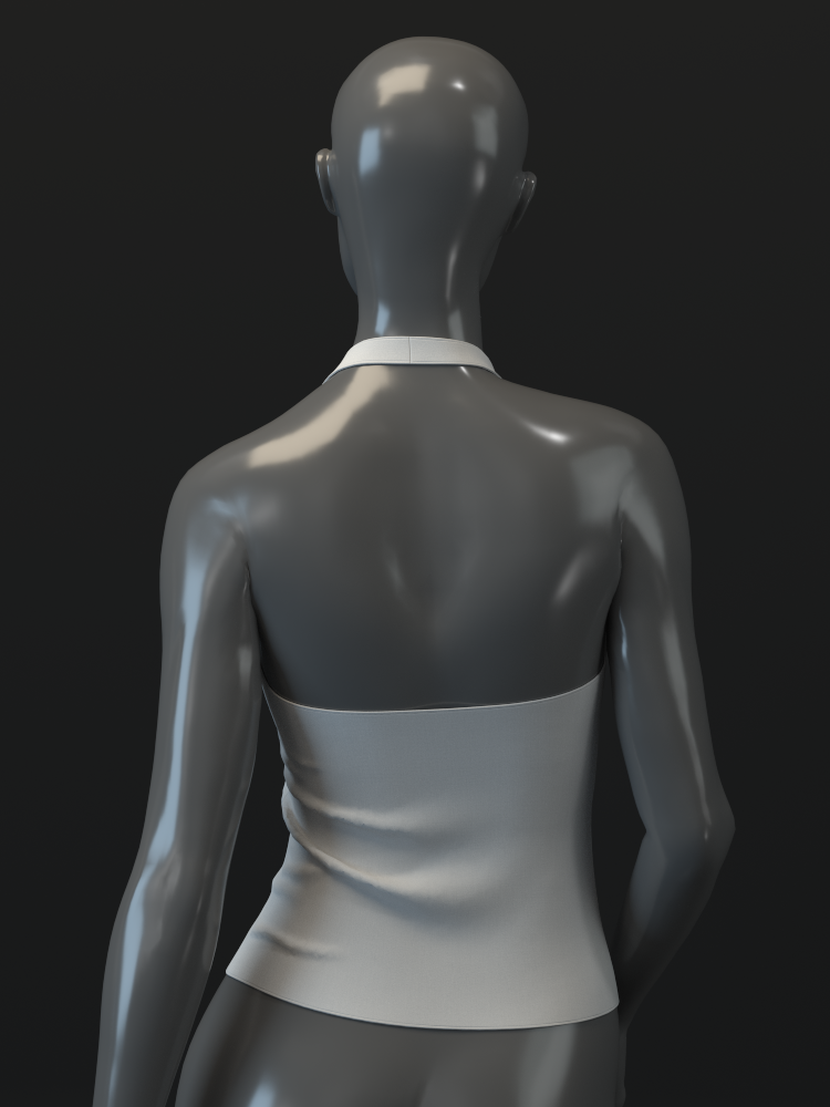 Halter Top | 3D Model - CONNECT