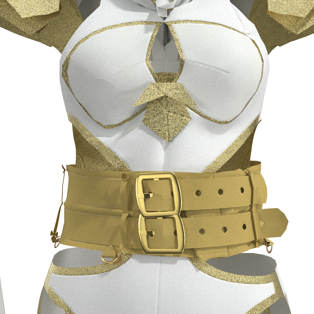Fantasy Mage Armor Outfit Enchanted Robe | 3D Model - CONNECT