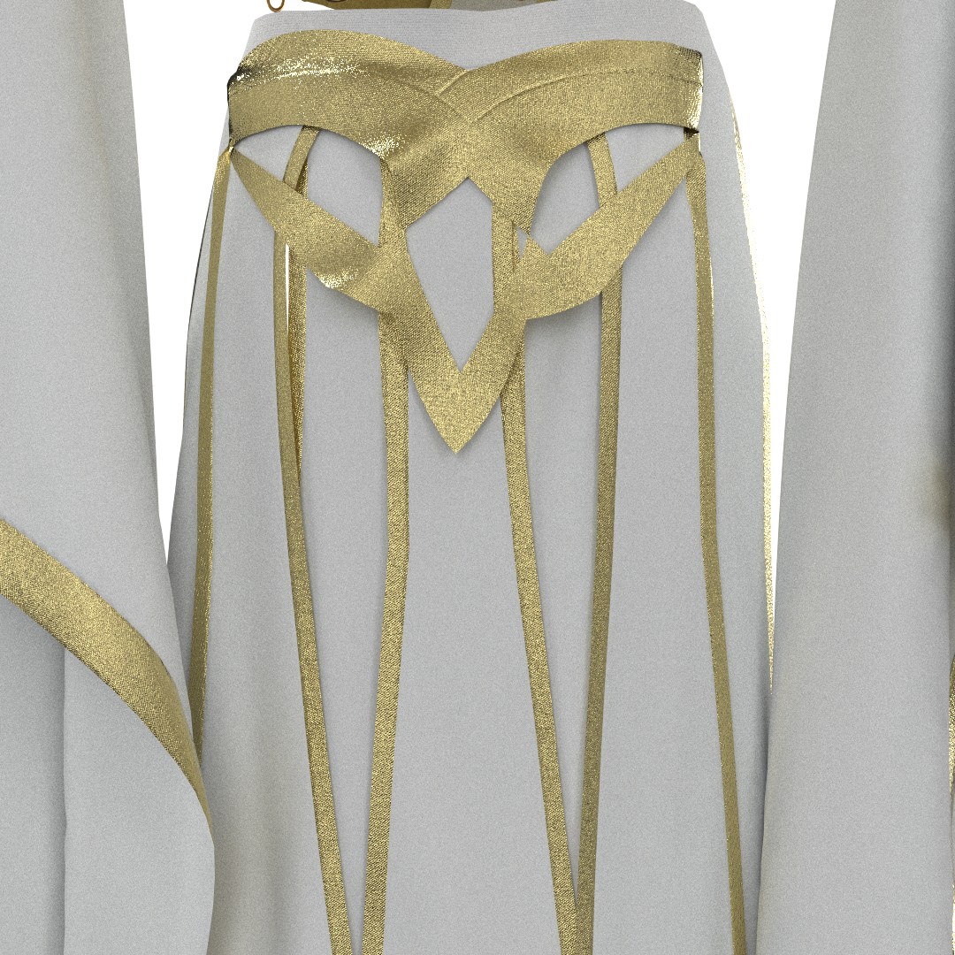 Fantasy Mage Armor Outfit Enchanted Robe | 3D Model - CONNECT
