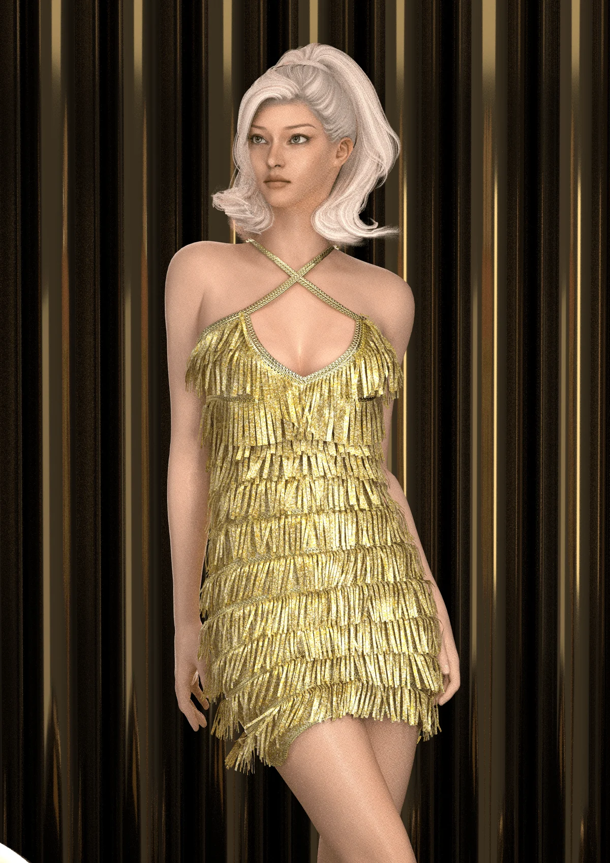 FEARLESS DRESS | 3D Model - CONNECT