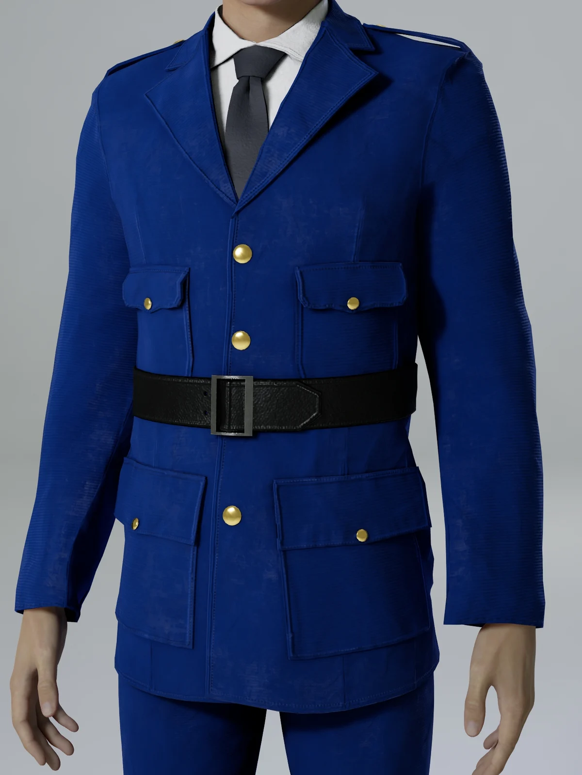 M Classic Police Uniform | inZOI - CONNECT Gamewear