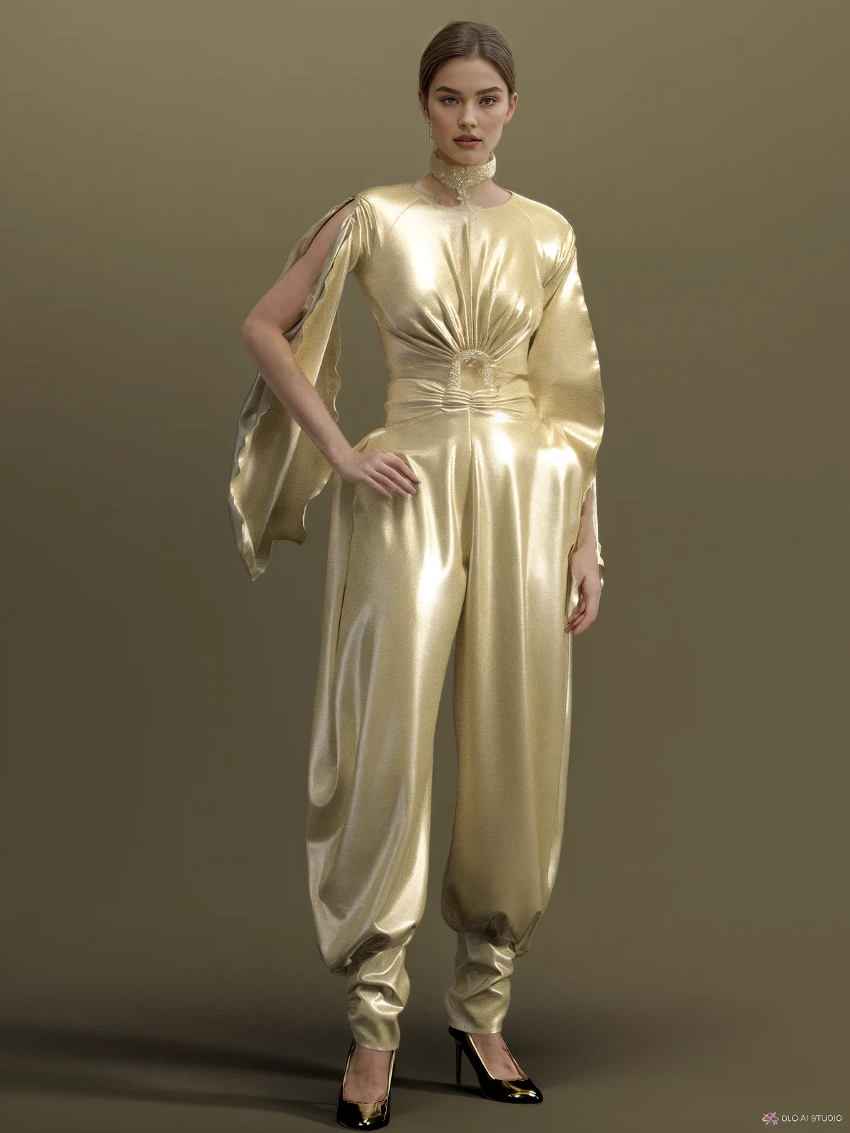 Golden Flow | 3D Model - CONNECT
