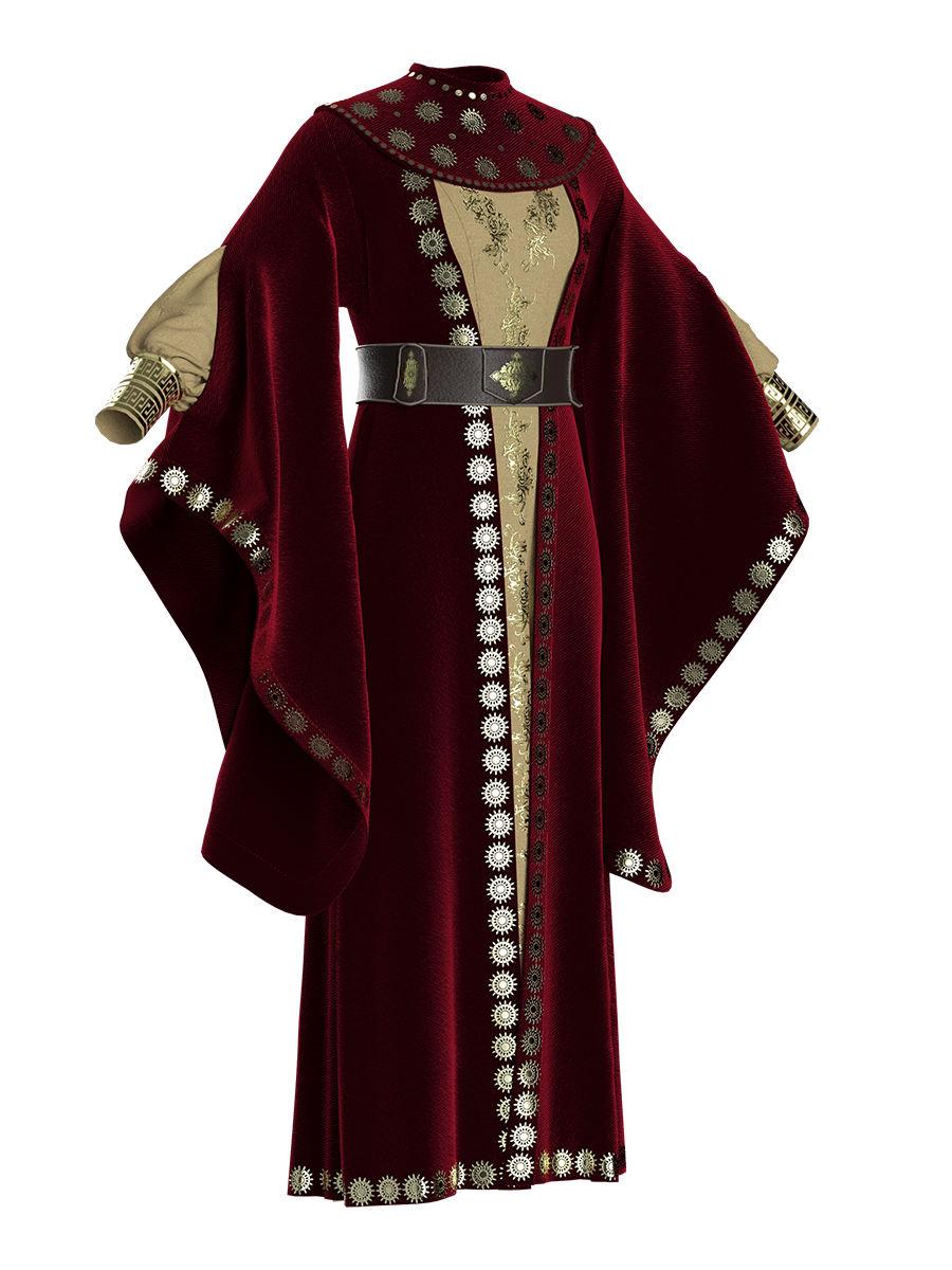 Velvet Royal Robe | 3D Model - CONNECT