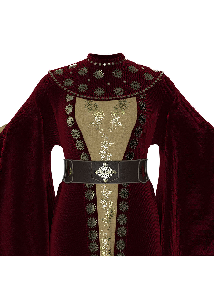 Velvet Royal Robe | 3D Model - CONNECT