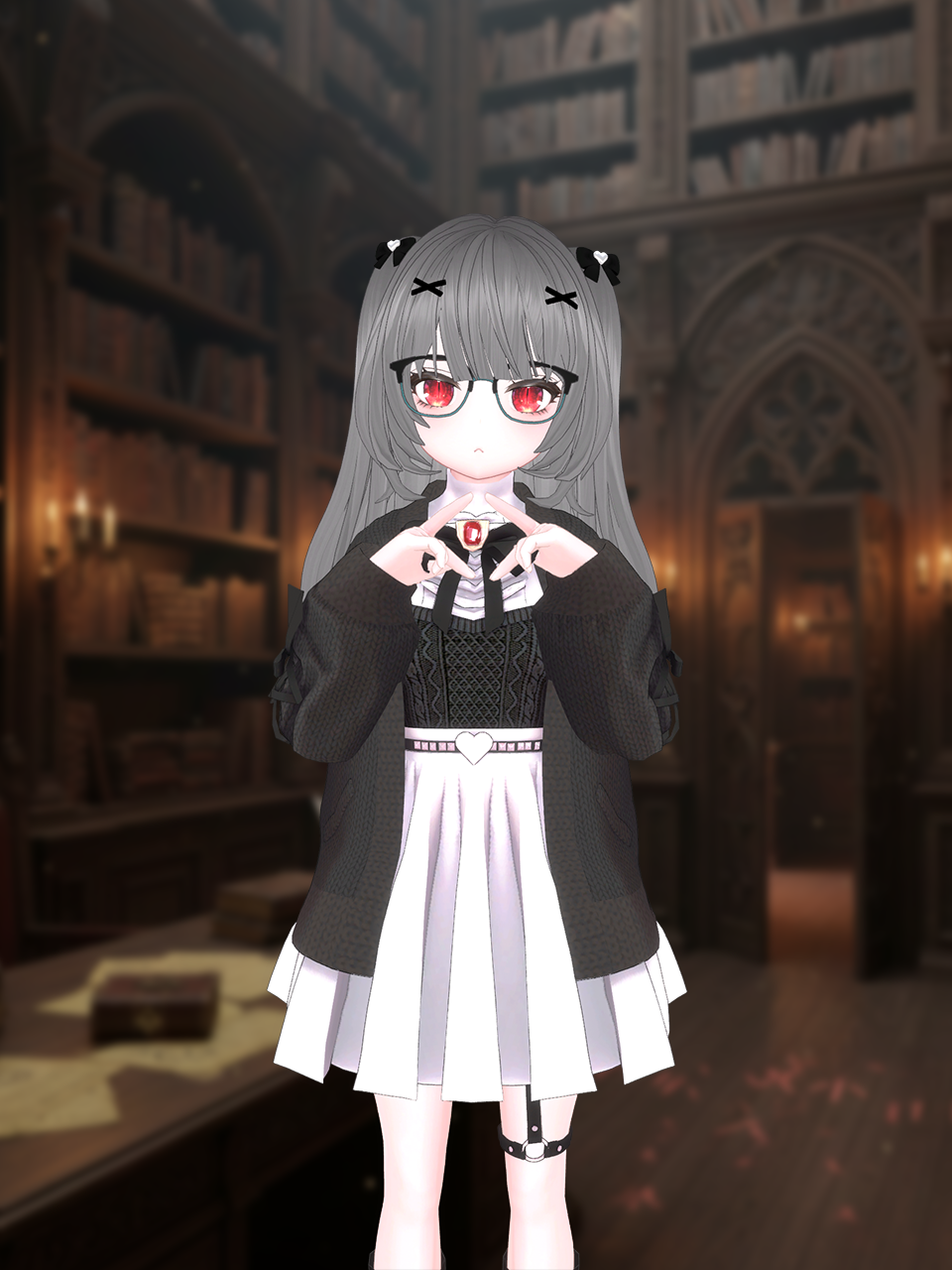 [Lucy] Dark Mystic Outfit | VRChat - CONNECT Gamewear