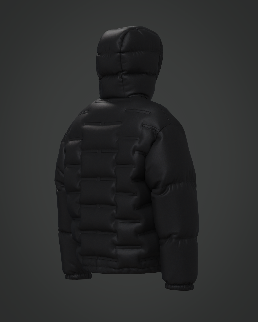 Puffer jacket | 3D Model - CONNECT