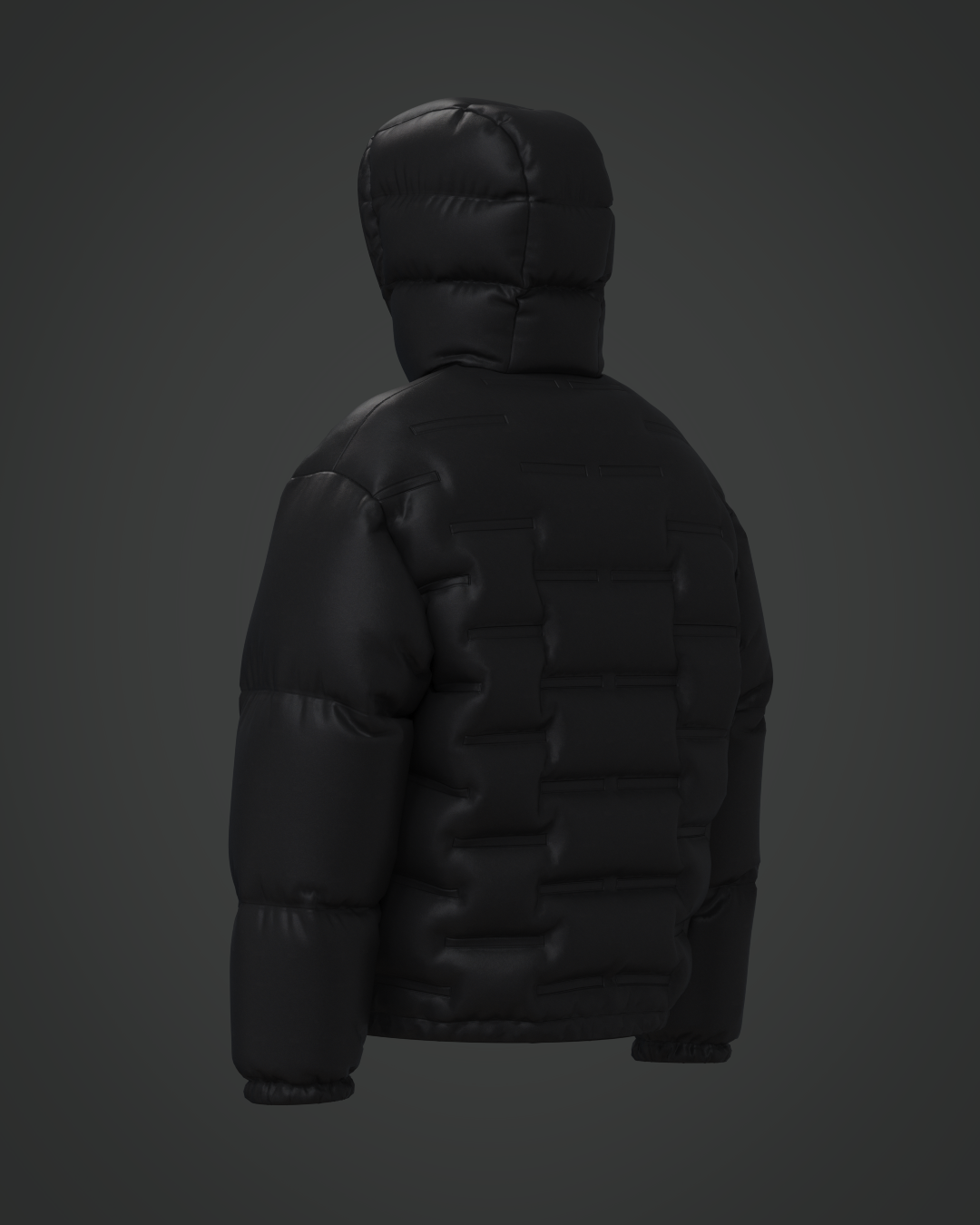 Puffer jacket | 3D Model - CONNECT