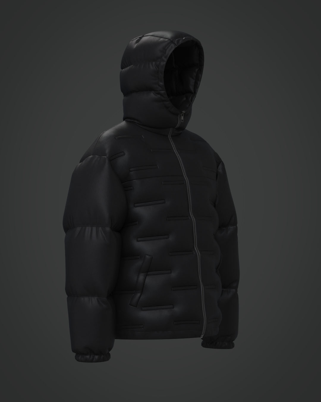 Puffer jacket | 3D Model - CONNECT