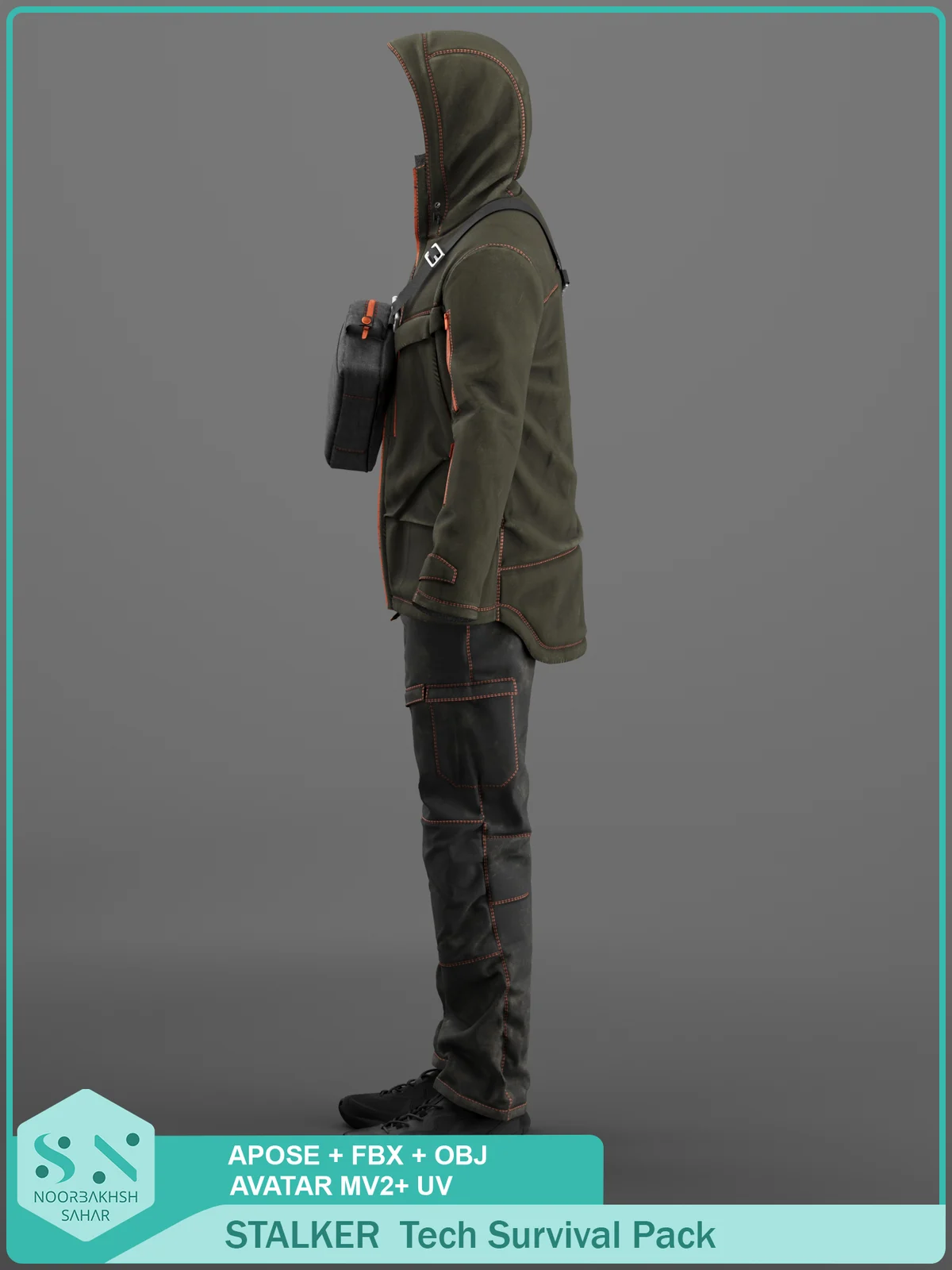 STALKER Tech Survival Pack | 3D Model - CONNECT