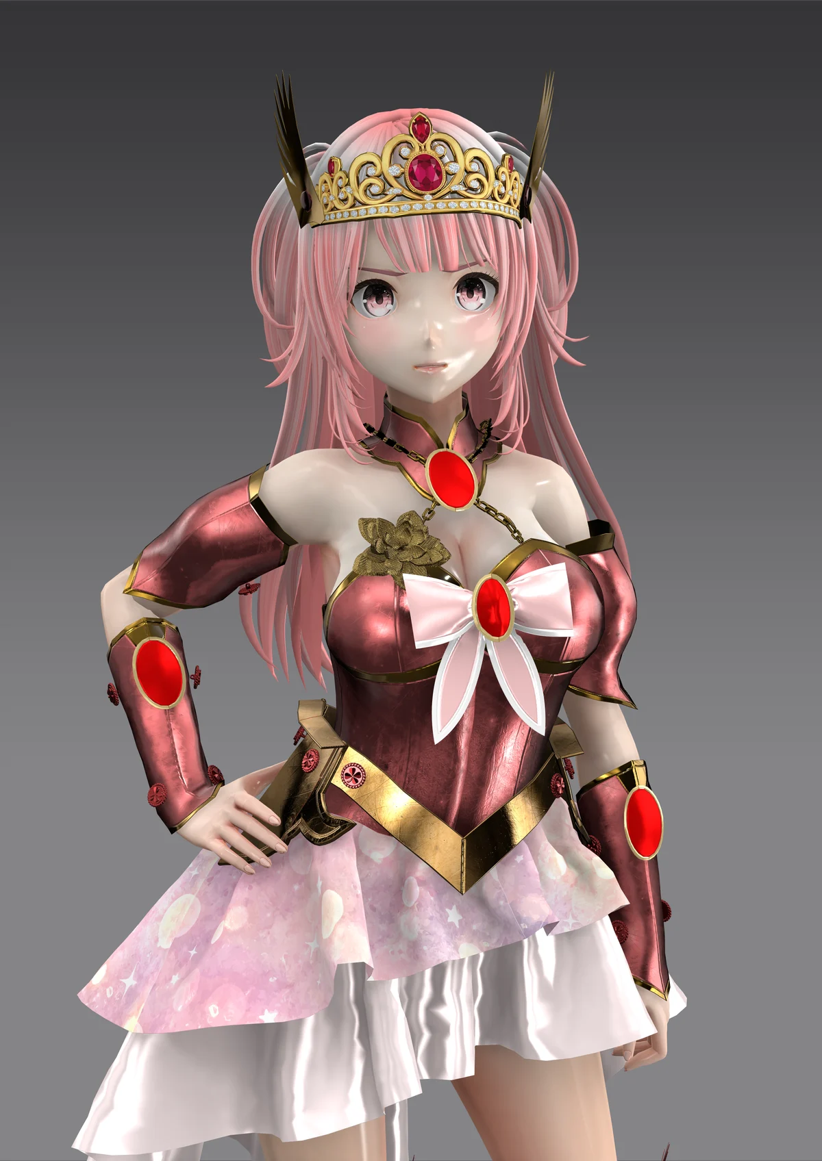 Rose Palace Armor | 3D Model - CONNECT