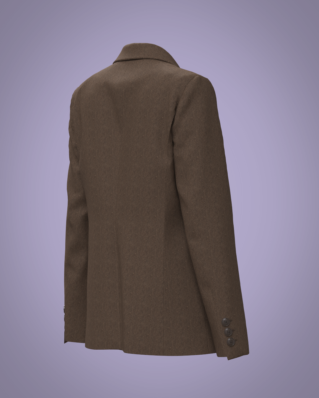 two-button blazer | 3D Model - CONNECT